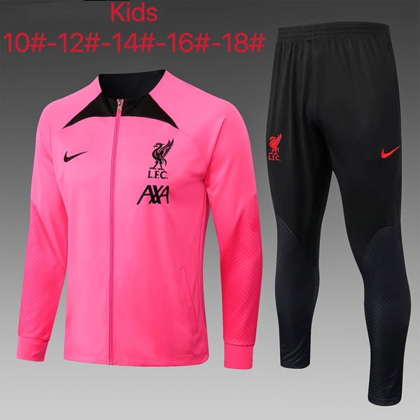 Enfant Survetement Liverpool 2023 Rose